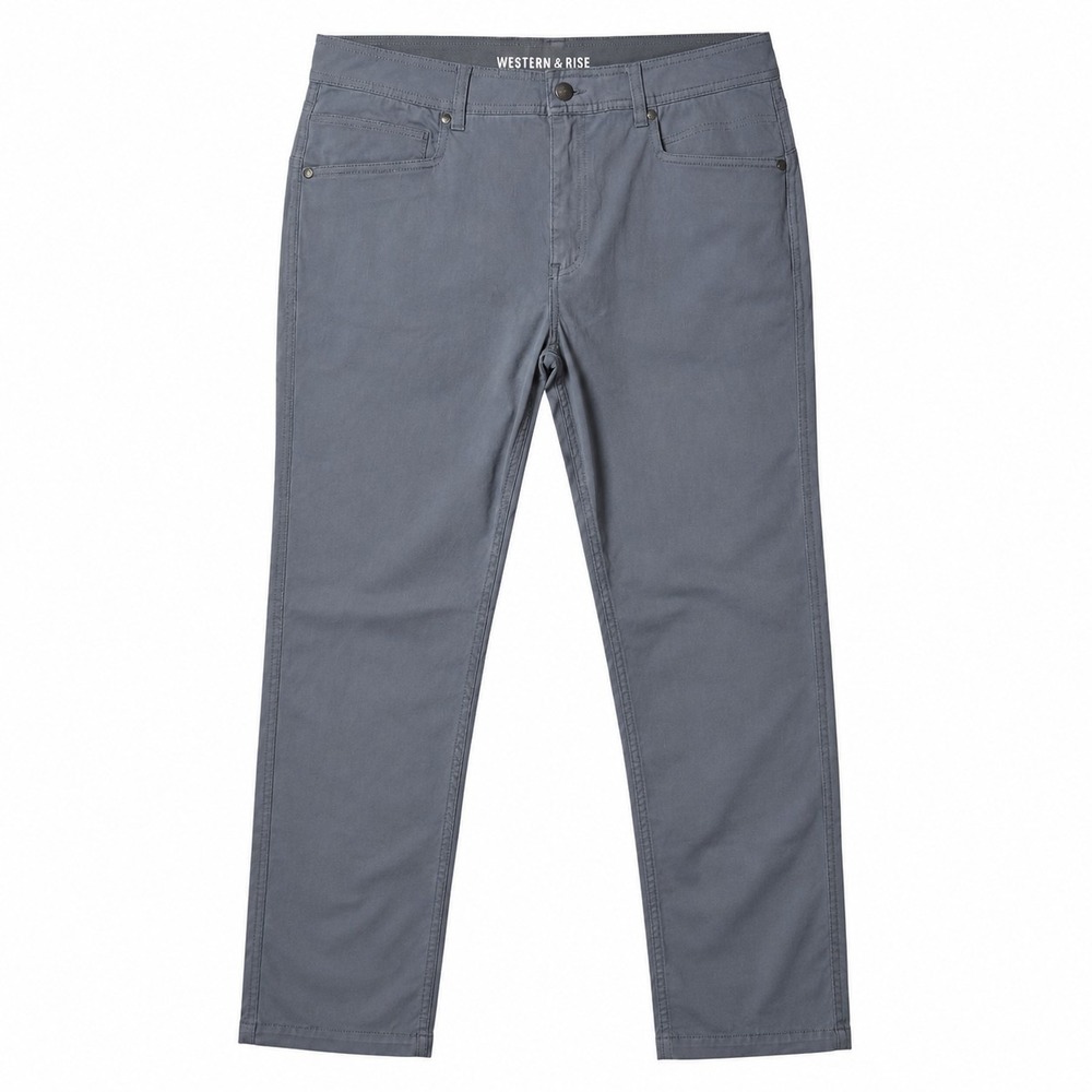 WESTERN RISE Evolution Travel Pant Sz 34 Gray Stretch Tech Chino 1st Generation